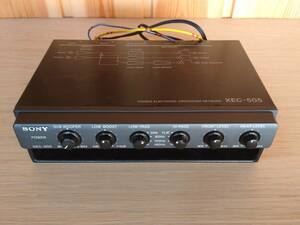 SONY XEC-505 クロスオーバーネットワーク